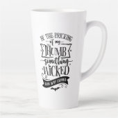 Iets geschopt latte mok (Rechts)