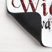 Iets geschopt muismat (Hoek)