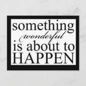 iets geweldigsPostcard Briefkaart (Voorkant)