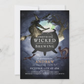 Iets goddelozen brouwen Halloween NT verjaardag Kaart (Voorkant)