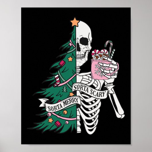 Iets griezelige kerst poster (Voorkant)