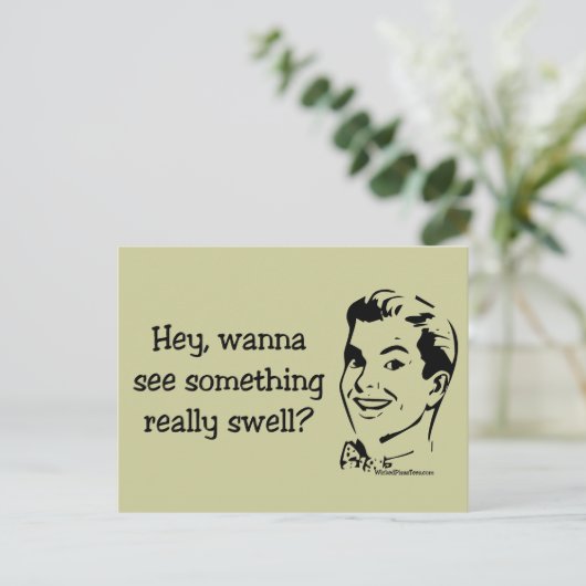 Iets heel goed briefkaart (Staand voorkant)