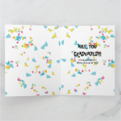 Iets heel groots Afstuderen gefeliciteerd Kaart (Binnen)