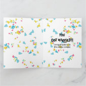 Iets heel groots bruiloft gefeliciteerd Kaart (Binnen)