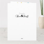 Iets heel groots bruiloft gefeliciteerd Kaart (Achterkant)