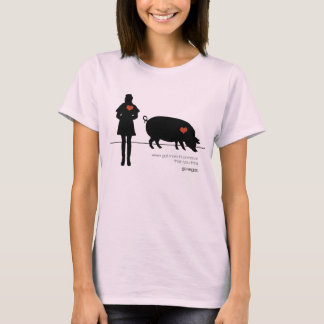 Iets in gemeen t-shirt