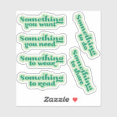 Iets... Kerst Gift Label Stickers (Vel)