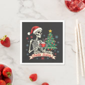 Iets Kerstachtig Iets Engs Griezelige Kerstman Ske Servet (Insitu)