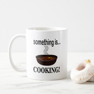 Iets koken Er Kookt Iets Koffiemok