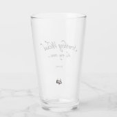 Iets Kwaadaardigs Glas (Achterkant)