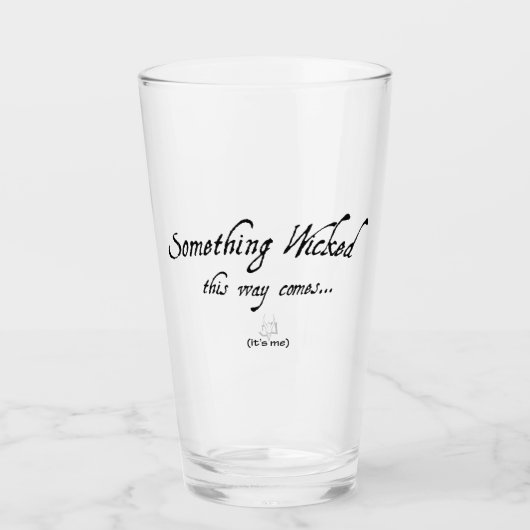 Iets Kwaadaardigs Glas (Voorkant)