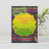 Iets Kwaads Komt Deze Kabouterfeest Partij Kaart (Staand voorkant)