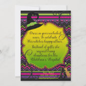 Iets Kwaads Komt Deze Kabouterfeest Partij Kaart (Achterkant)