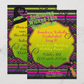 Iets Kwaads Komt Deze Kabouterfeest Partij Kaart (Voorkant / Achterkant)