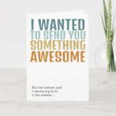 Iets leuks sturen kaart (Voorkant)