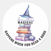 Iets magisch boek Sticker (Voorkant)