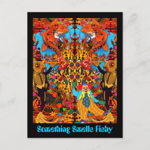 Iets mells Fishy Briefkaart