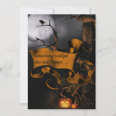 Iets met een gebroken Halloween Kaart (Voorkant)