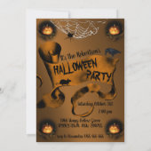 Iets met een gebroken Halloween Kaart (Achterkant)