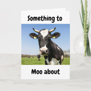 IETS MET *MOO OVER* 25ste JUBILEUM Kaart