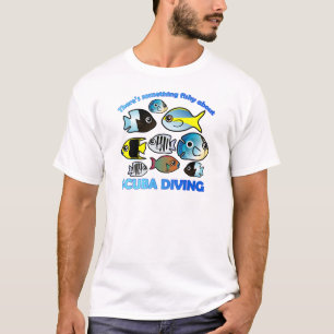 Iets met Scuba vissen T-shirt