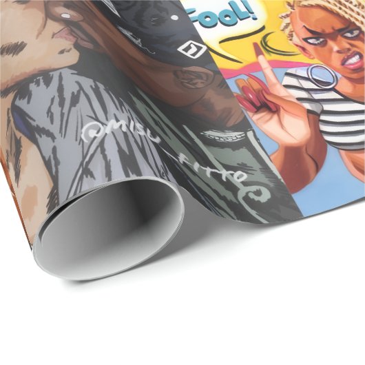 Iets met sitcoms inpakpapier (Rol Hoek)