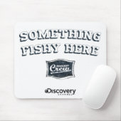 Iets met vissen hier Mousepad Muismat (Met muis)