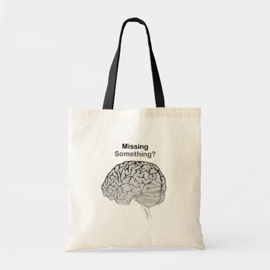 Iets missen? tote bag (Voorkant)