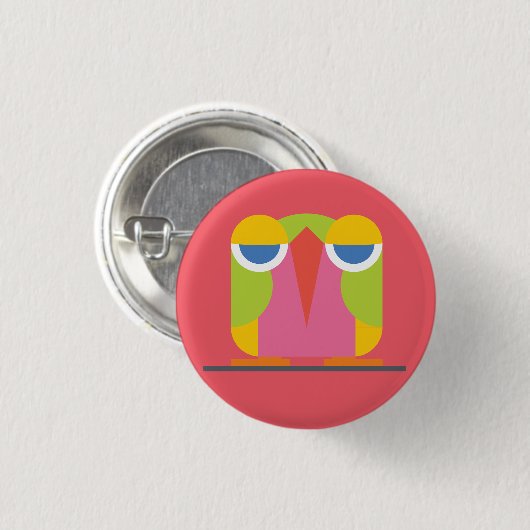 Iets moet ! geven ronde button 3,2 cm (Voorkant /achterkant)