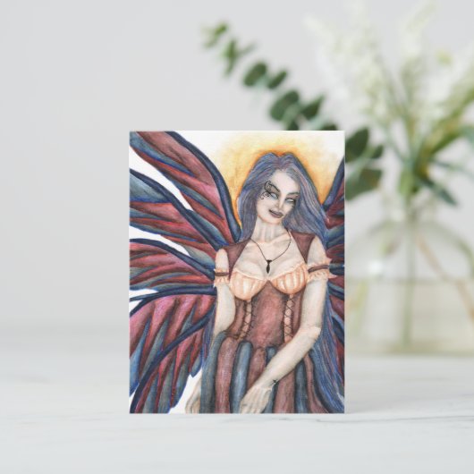 Iets mysterieus en vreemd II-Briefkaart Briefkaart (Staand voorkant)