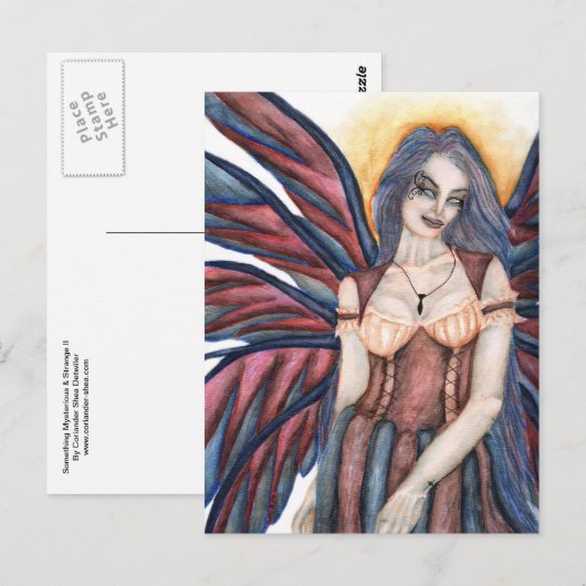 Iets mysterieus en vreemd II-Briefkaart Briefkaart (Voorkant / Achterkant)