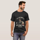Iets om Rambo te eten T-shirt (Voorkant volledig)
