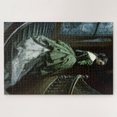 Iets op de trap Spooky Jigsaw Puzzle Legpuzzel (Horizontaal)