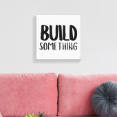 Iets opbouwen canvas afdruk (Insitu (Woonkamer))