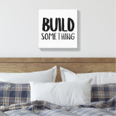 Iets opbouwen canvas afdruk (Insitu (Slaapkamer))