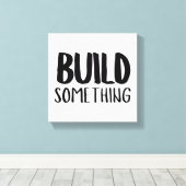 Iets opbouwen canvas afdruk (Insitu (Houten vloer))