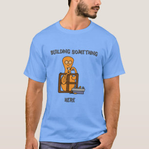 Iets opbouwen t-shirt