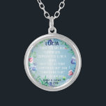 Iets Oud en Blauw Bridesmaid Gift floral Zilver Vergulden Ketting<br><div class="desc">Iets Oud en Blauw Bridesmaid Gift. U bent welkom om mijn winkel te bezoeken voor mooiere producten.</div>