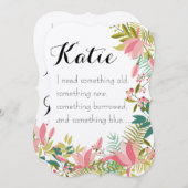 Iets Oud | Uitnodiging tot weddenschap met een Bri (Voorkant / Achterkant)