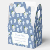 Iets Oude New Borrowed Blue Wedding Shower Bedankdoosjes (Geopend)