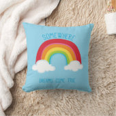 IETS OVER DE BREEDBARE heldere kleuren Kussen (Deken)