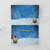 Iets over honingbijen feestdagen kaart (Binnen)