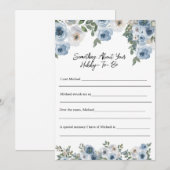 Iets over Hubby Vrijgezellenfeest Game Kaart (Voorkant / Achterkant)