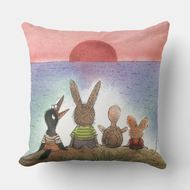 Iets rood kussen (Voorkant)