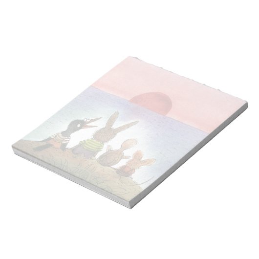 Iets rood notitieblok (Linkerzijde)