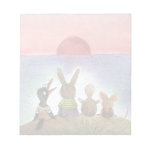 Iets rood notitieblok