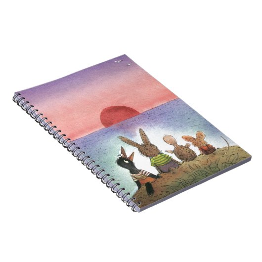 Iets rood notitieboek (Rechterzijde)