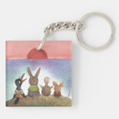 Iets rood sleutelhanger (Achterkant)