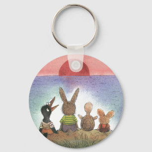 Iets rood sleutelhanger