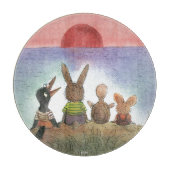 Iets rood snijplank (Voorkant)